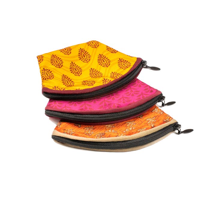 Sari møntpung for engroshandel hos Himalayan Freedom Co