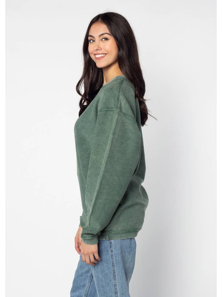 The Original Corded Crew in Green for wholesale on Faire1