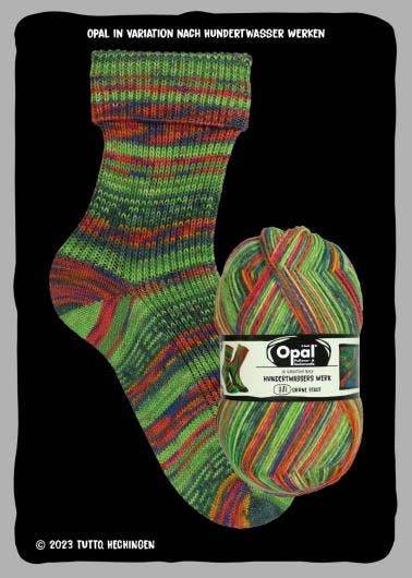 SCHULANA - Wholesale Yarn - OPAL sock yarn after Hundertwasser 4-ply29