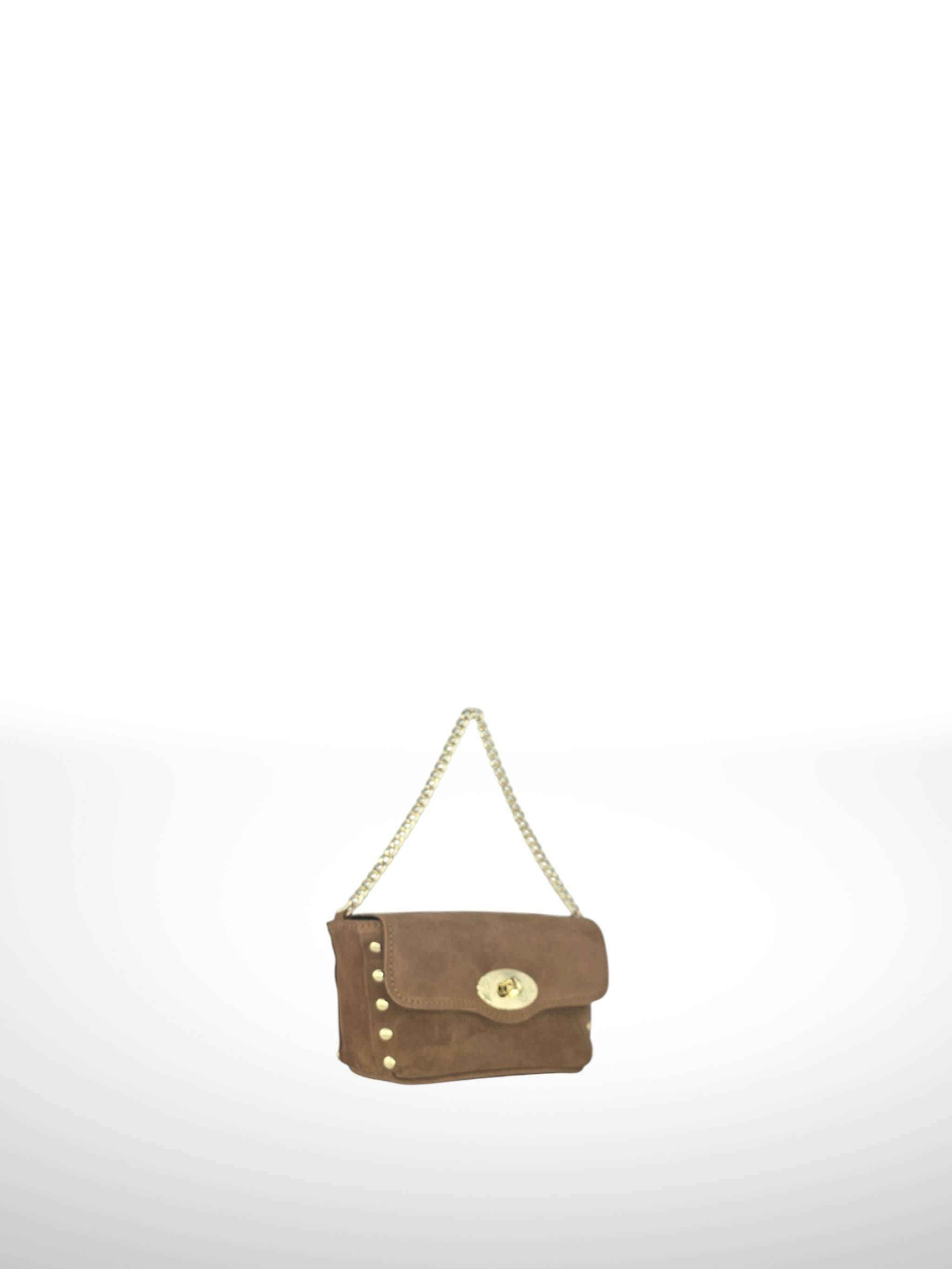 ITALIAN'S LEATHER - Wholesale Shoulder Bag - Women's - Laura Suede Leather Bag 2509256