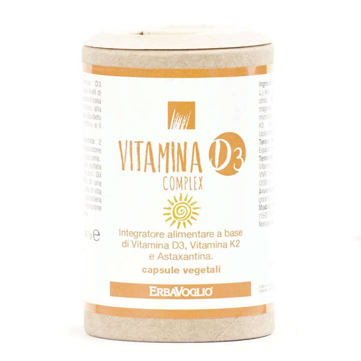 Capsules complexes de vitamine D3 pour la vente par Erbavoglio