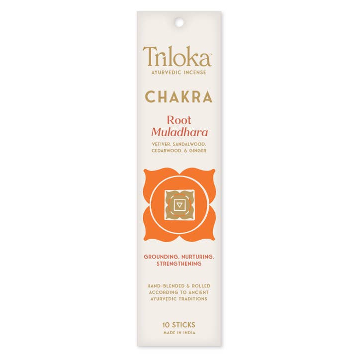 Triloka Root Chakra Incense for wholesale by Triloka
