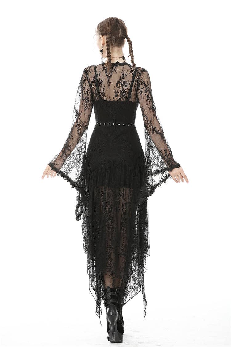 Necessary Evil (Kate's Clothing Ltd T/As) – wholesale Robe – Women's – Dark In Love Larissa Lace Robe11