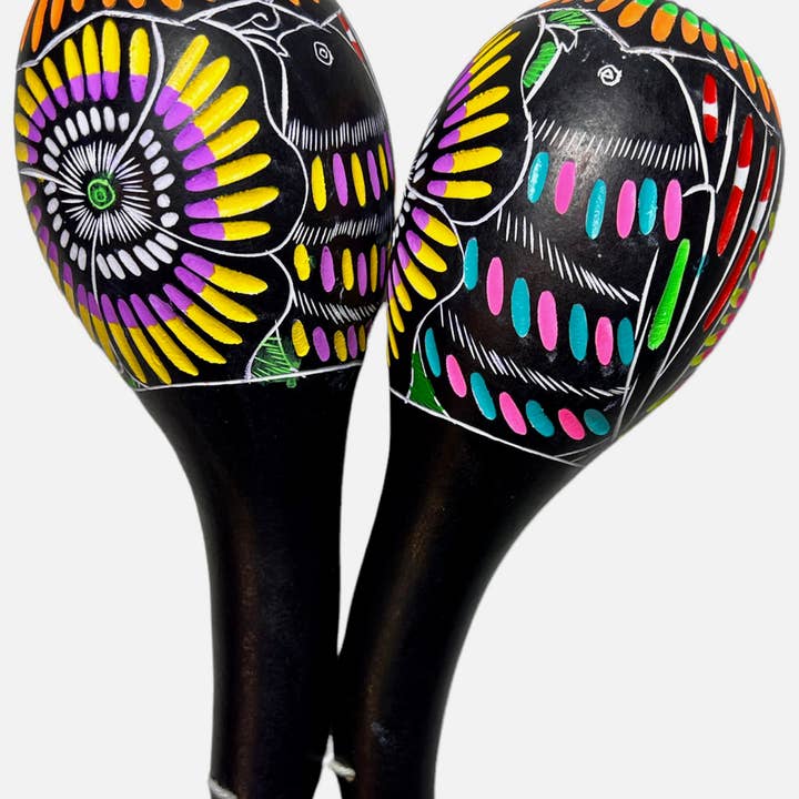 Inter-American Trading Inc. - Wholesale Musical Instrument - Colored Gourd Maracas