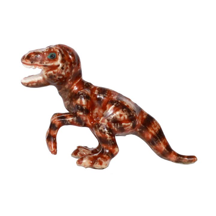 Little Critterz - Wholesale Decorative Figurine - Speedy Velociraptor Porcelain Miniature0