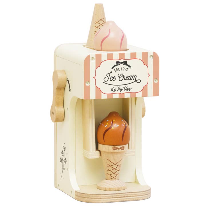 Le Toy Van, Inc. - Wholesale Wood Toy - Kids - Ice Cream Machine & Play Food Cones