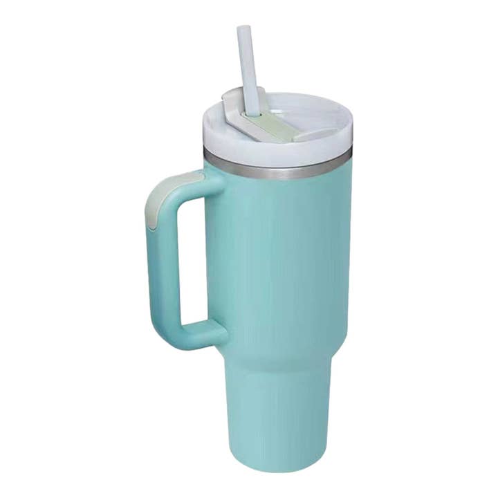TAPA fashion - Wholesale Insulated mug/tumbler - 40oz Stainless Steel Tumbler With Handle, Straw, Lid CP4417-1 CP4415-4 CP4130-2.(6pc)21