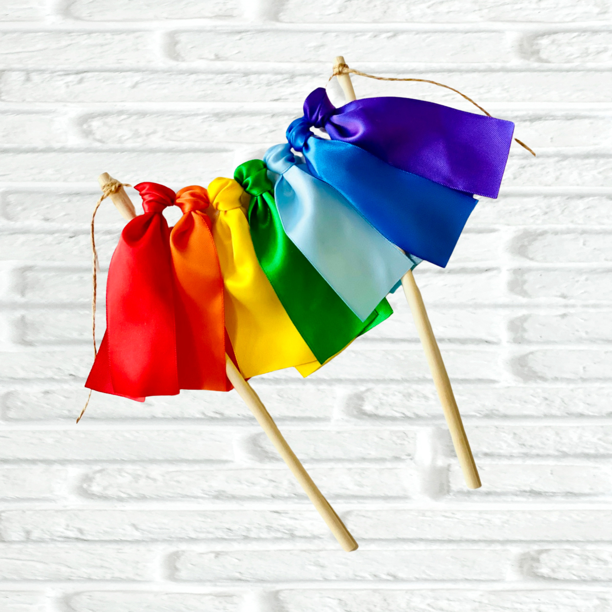 The Party Teacher - Wholesale Bunting/Garland - Rainbow or Art Ribbon Bunting10