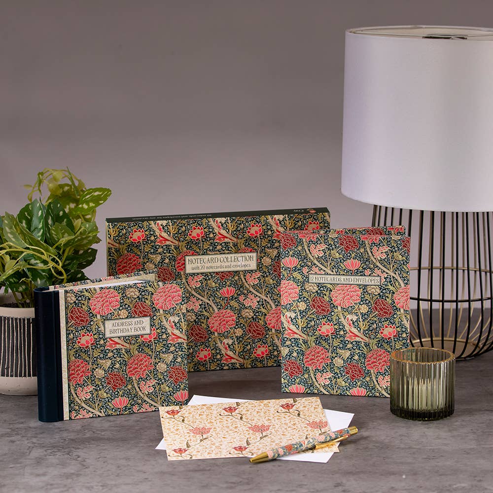 The Gifted Stationery Company - Wholesale Stationery/Notecard Set - Notecard Collection - William Morris - Cray3