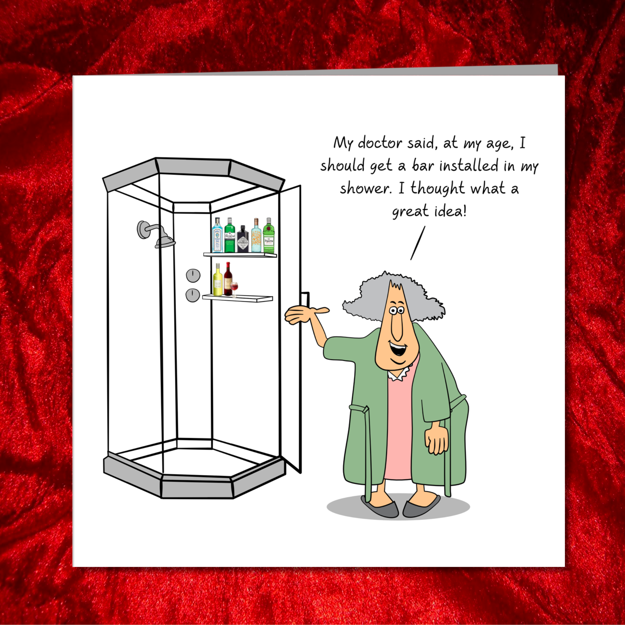 Swizzoo Cards – wholesale Birthday card – Funny Birthday card 50th 60th 70th Birthday for Wife Mum Grandmother Female Friend- Old aged age - Funny, humorous and fun2