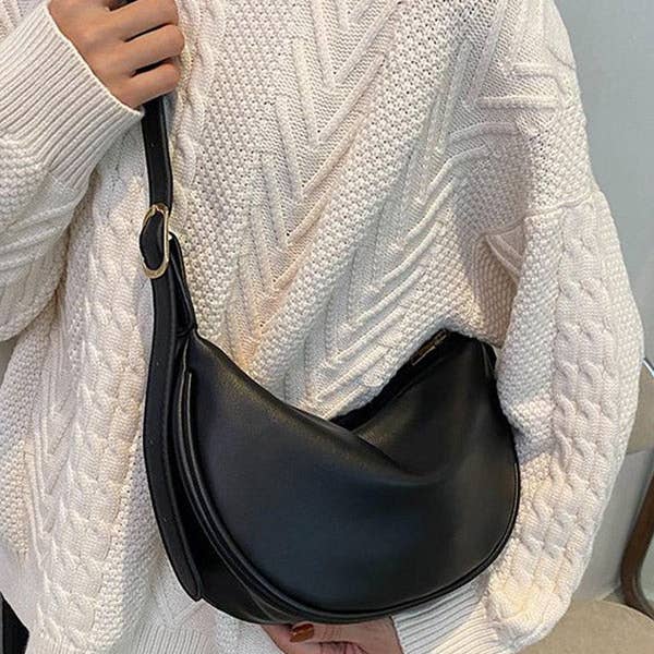 VividLux – bolsa tiracolo - Mulher por atacado – Bolsas de tiracolo com fecho geométrico geométrico de cor sólida com fecho8