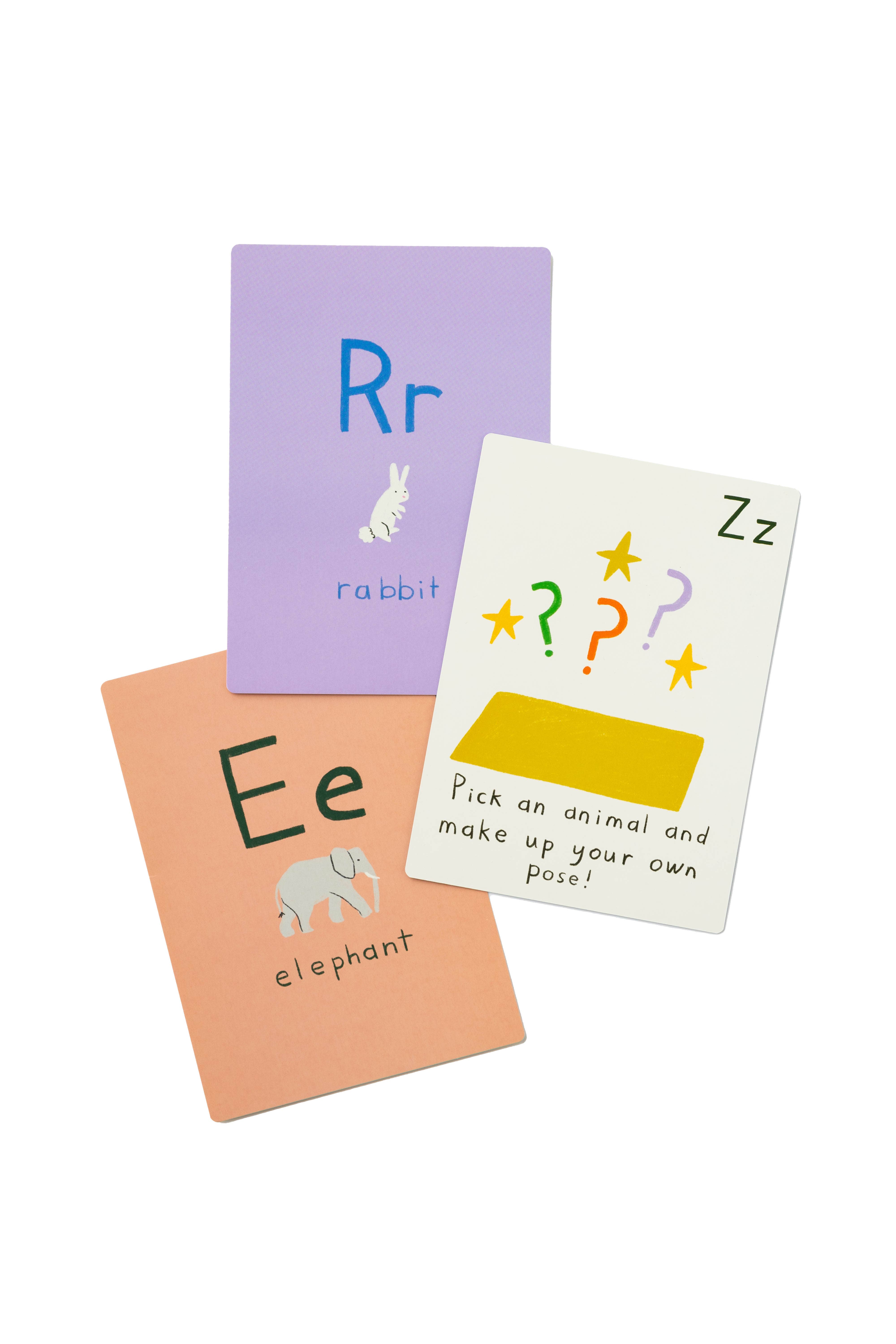 The Strong Learner - Wholesale Learning Cards - Kids & Baby - Alphabet Yoga Cards4