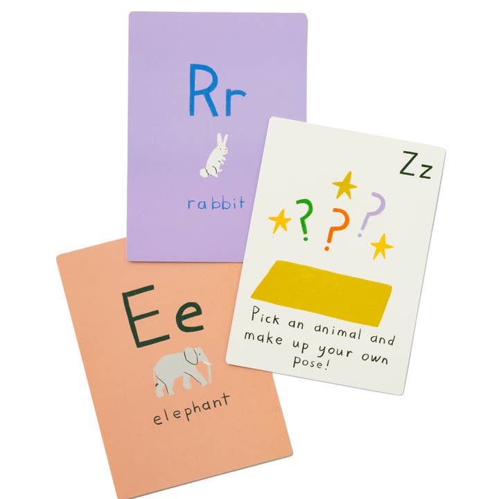 The Strong Learner - Wholesale Learning Cards - Kids & Baby - Alphabet Yoga Cards4