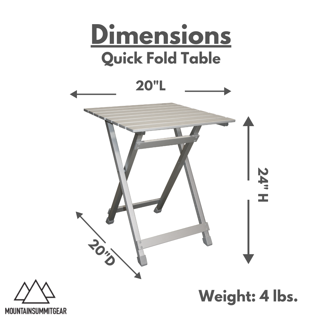 Caddis Sports - Wholesale Patio Table - Quick Fold Table4