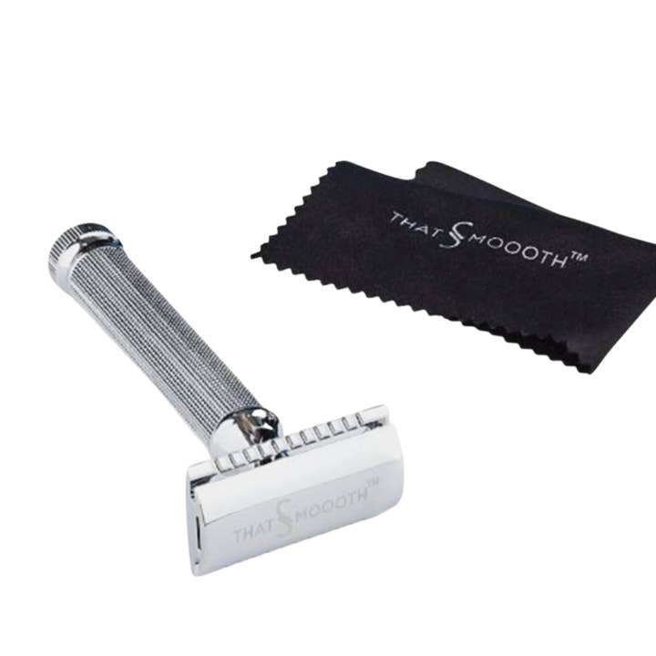 Classic Two-Piece Single Blade Safety Razor for wholesale by ThatsSmoooth