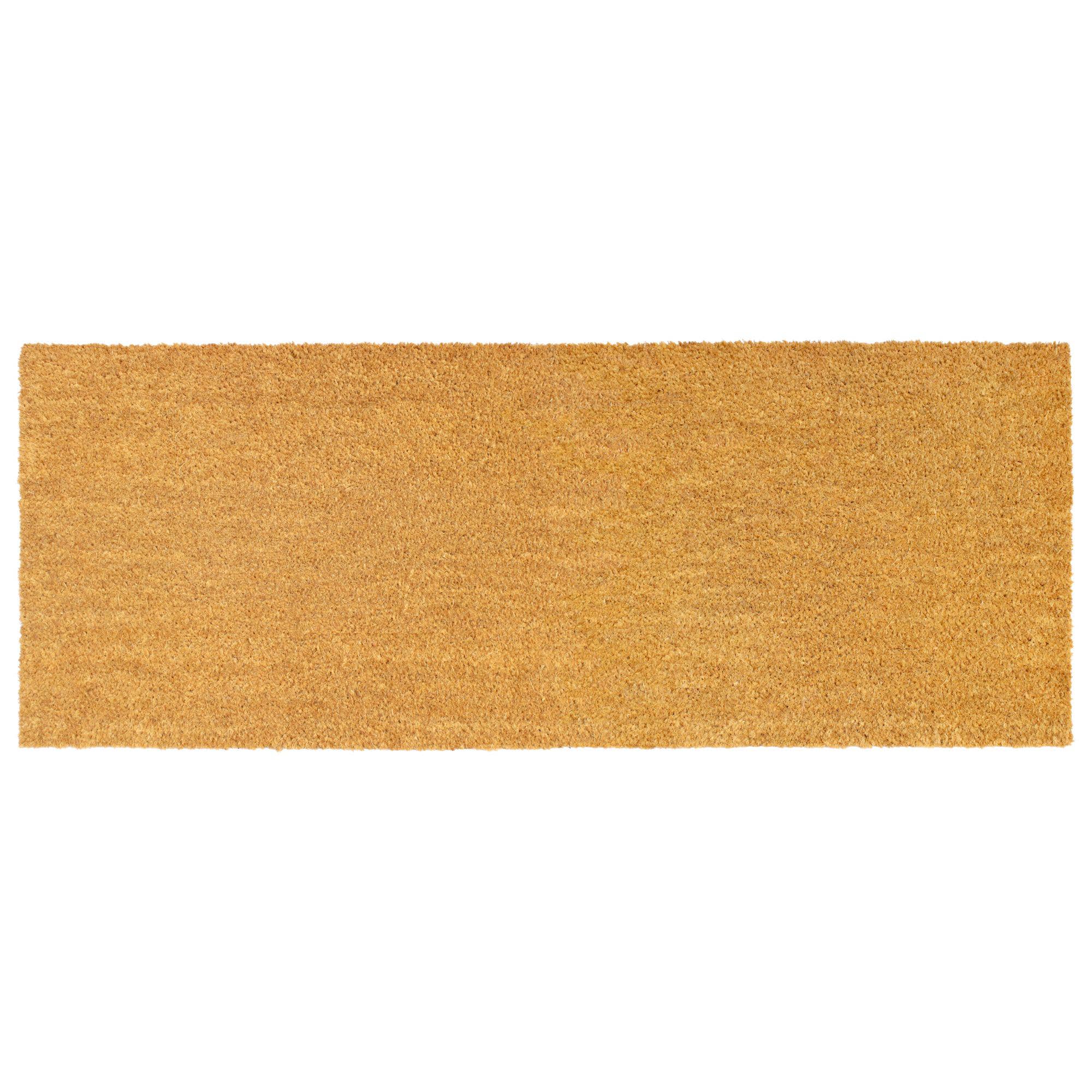 RugSmith - Wholesale Door Mat - RugSmith Natural Machine Tufted Coir Doormat, 18" x 30"0