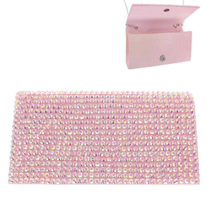 SP Sophia Collection - Vente Pochette – femme - Pochette de soirée Bling en strass7