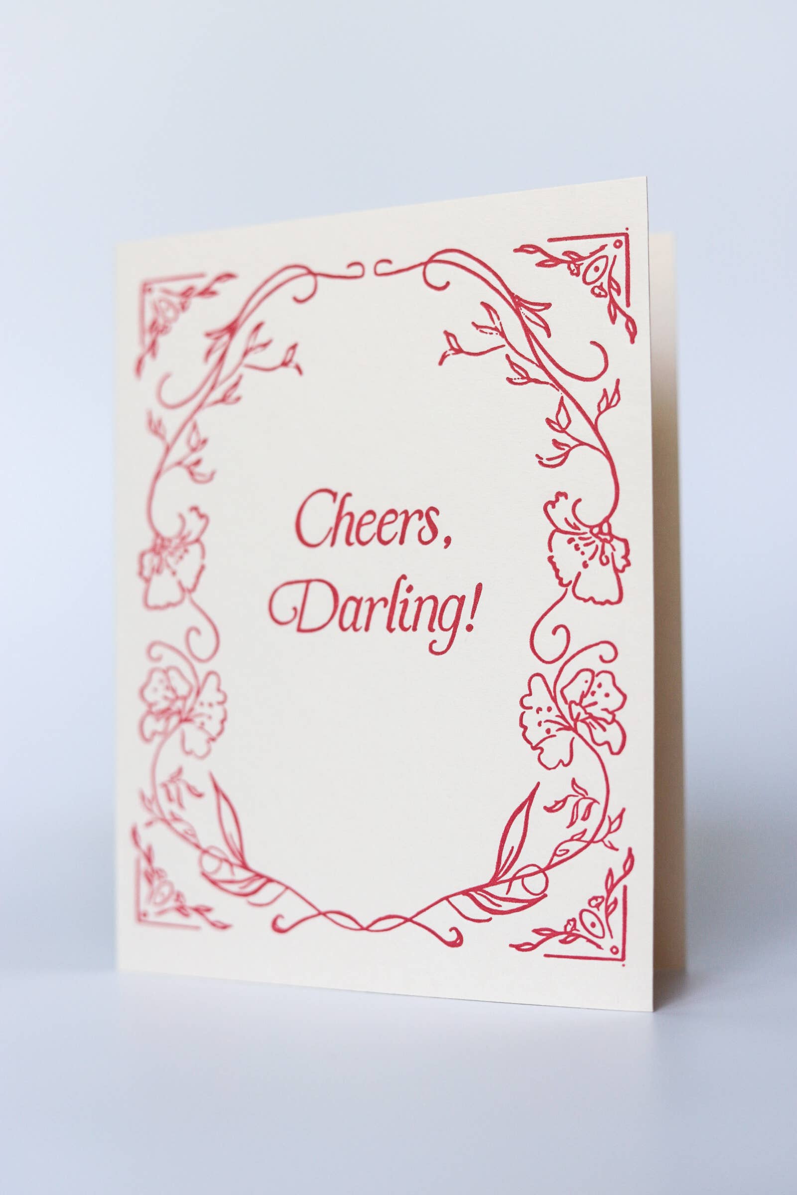 Ashley Frye Studio – wholesale Everyday greeting card – Cheers, Darling!4
