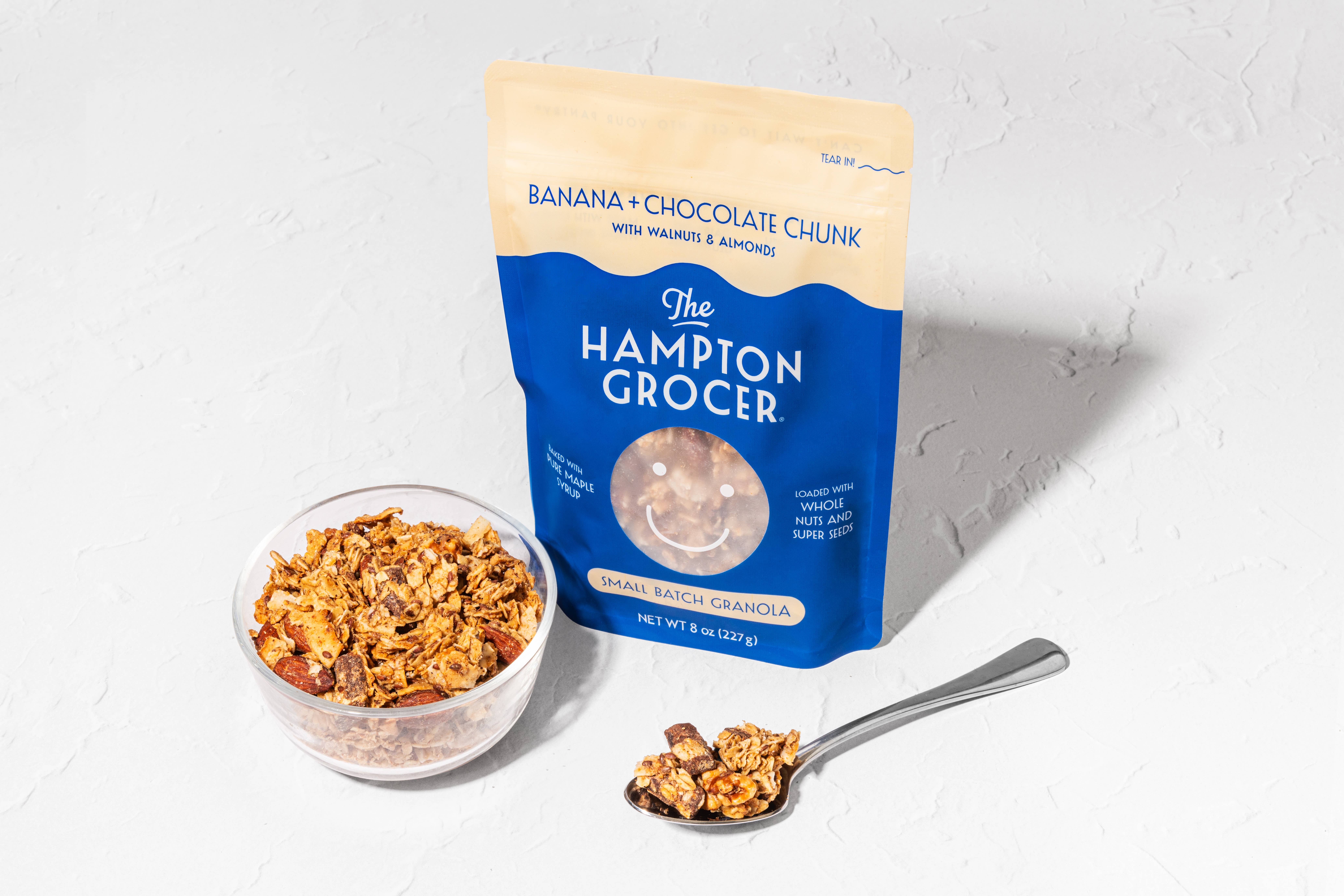 The Hampton Grocer Granola - Wholesale Granola - Banana + Chocolate Chunk Granola