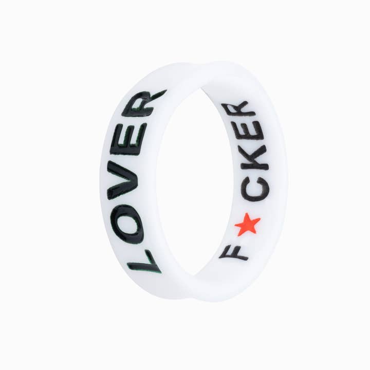 Flip Rings - Wholesale Band/Stacked Ring - Flip Reversible f*cker / lover ring1