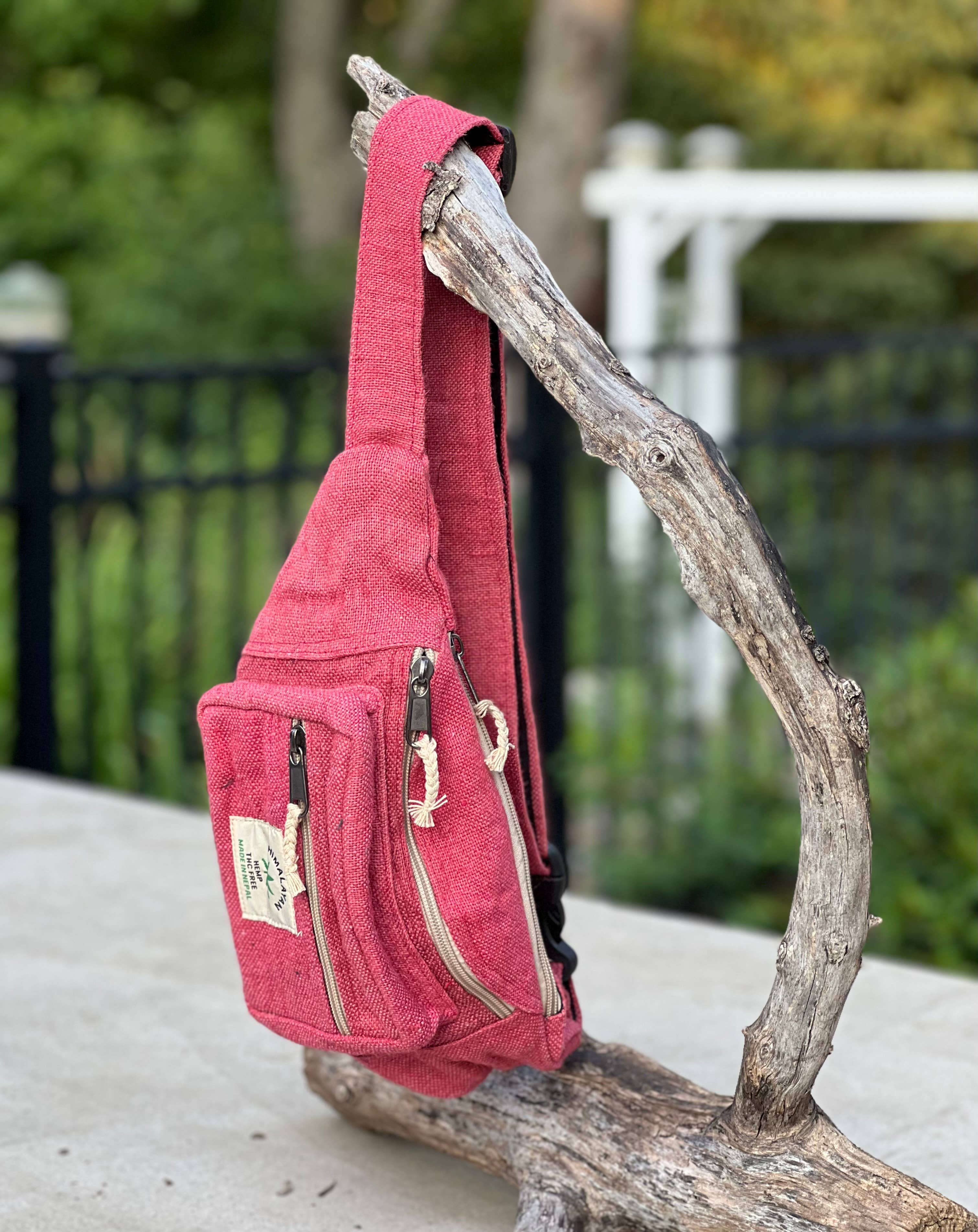 Lungta Imports - Wholesale Belt Bag - Women's - Eco-Friendly Boho Hippie Style Hemp Fanny Pack Hip Waist Bag14