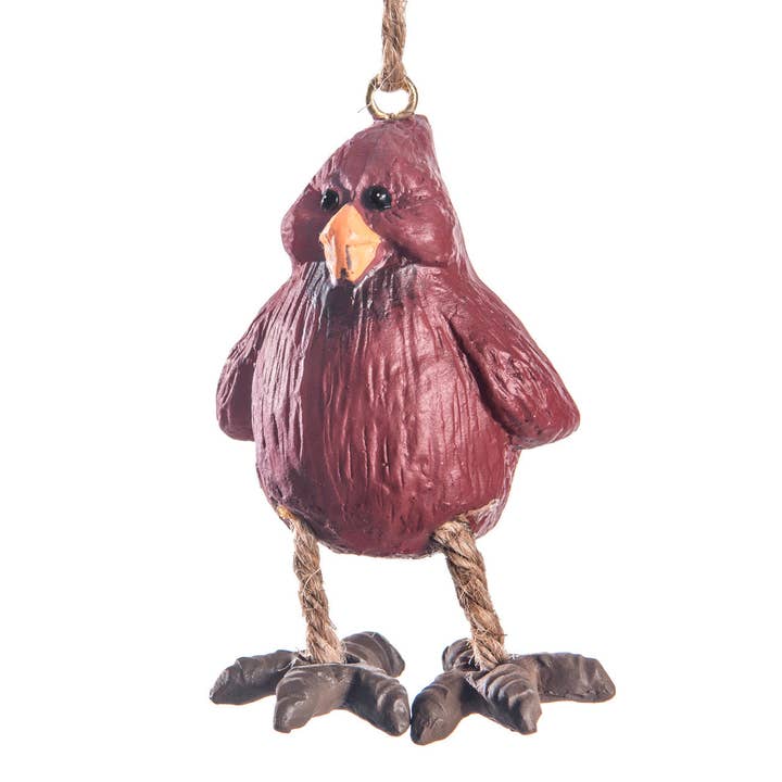 Lot de 3 décorations cardinales Bac 003 pour la vente par J Devlin Glass Art & Bert Anderson Collection