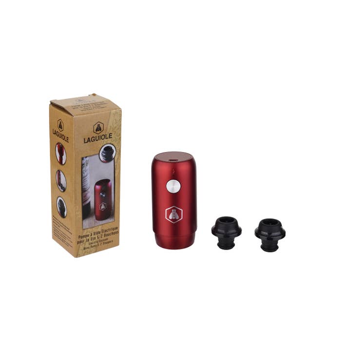 Laguiole - Wholesale Wine Tool Set - LAGUIOLE Electric Wine Pump + Stopper1