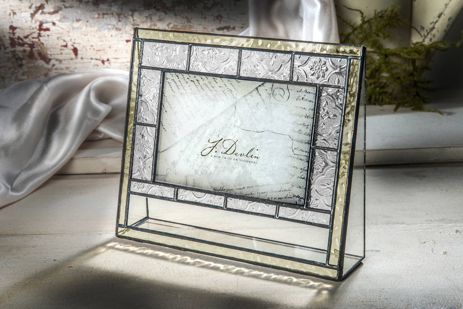 J Devlin Glass Art & Bert Anderson Collection - Wholesale Picture Frame - Happily Ever After Wedding Frame 4x6 By J Devlin | Pic 3873