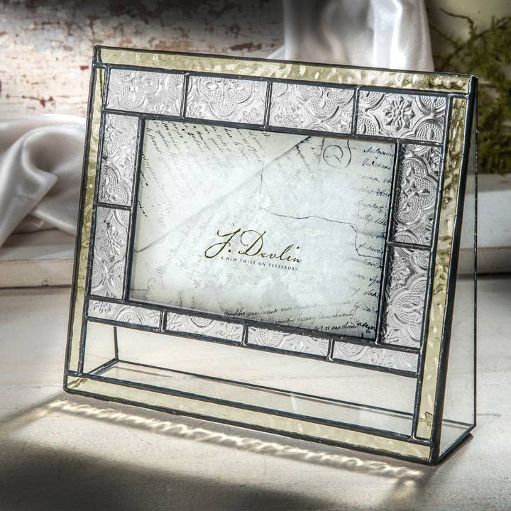 J Devlin Glass Art & Bert Anderson Collection - Wholesale Picture Frame - Happily Ever After Wedding Frame 4x6 By J Devlin | Pic 3873