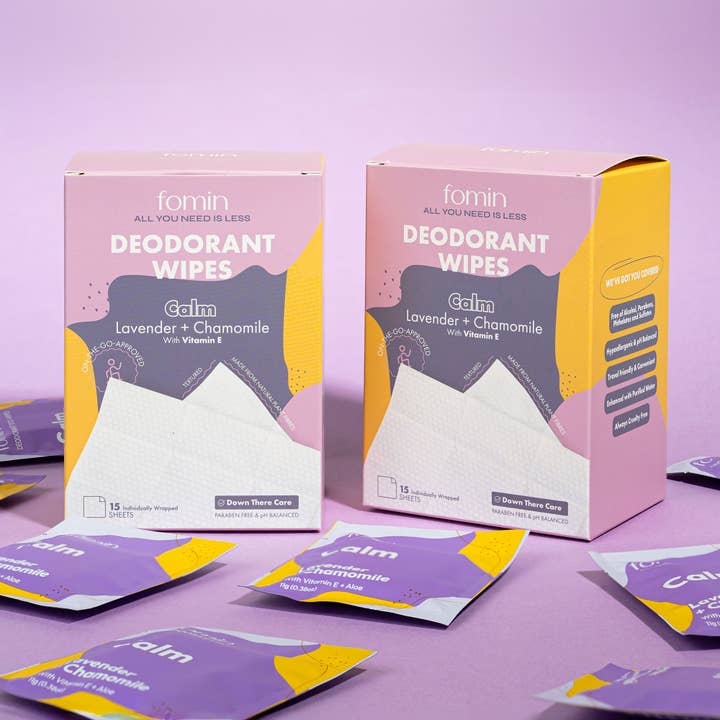Fomin - Wholesale Deodorant - Women's - Deodorant Wipes4