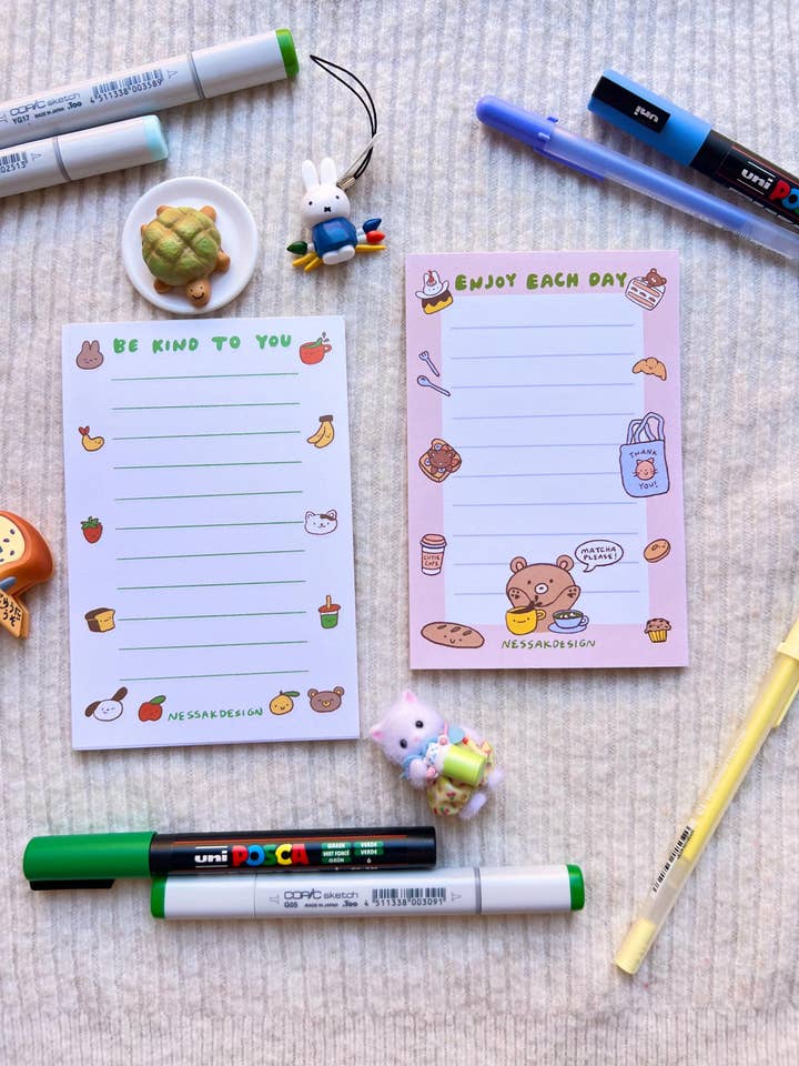 Note Pad | 4x6 for wholesale by Nessakdesign