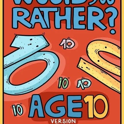 Books by splitShops - Wholesale Humor Book - Would You Rather Age 10 Version - Paperback