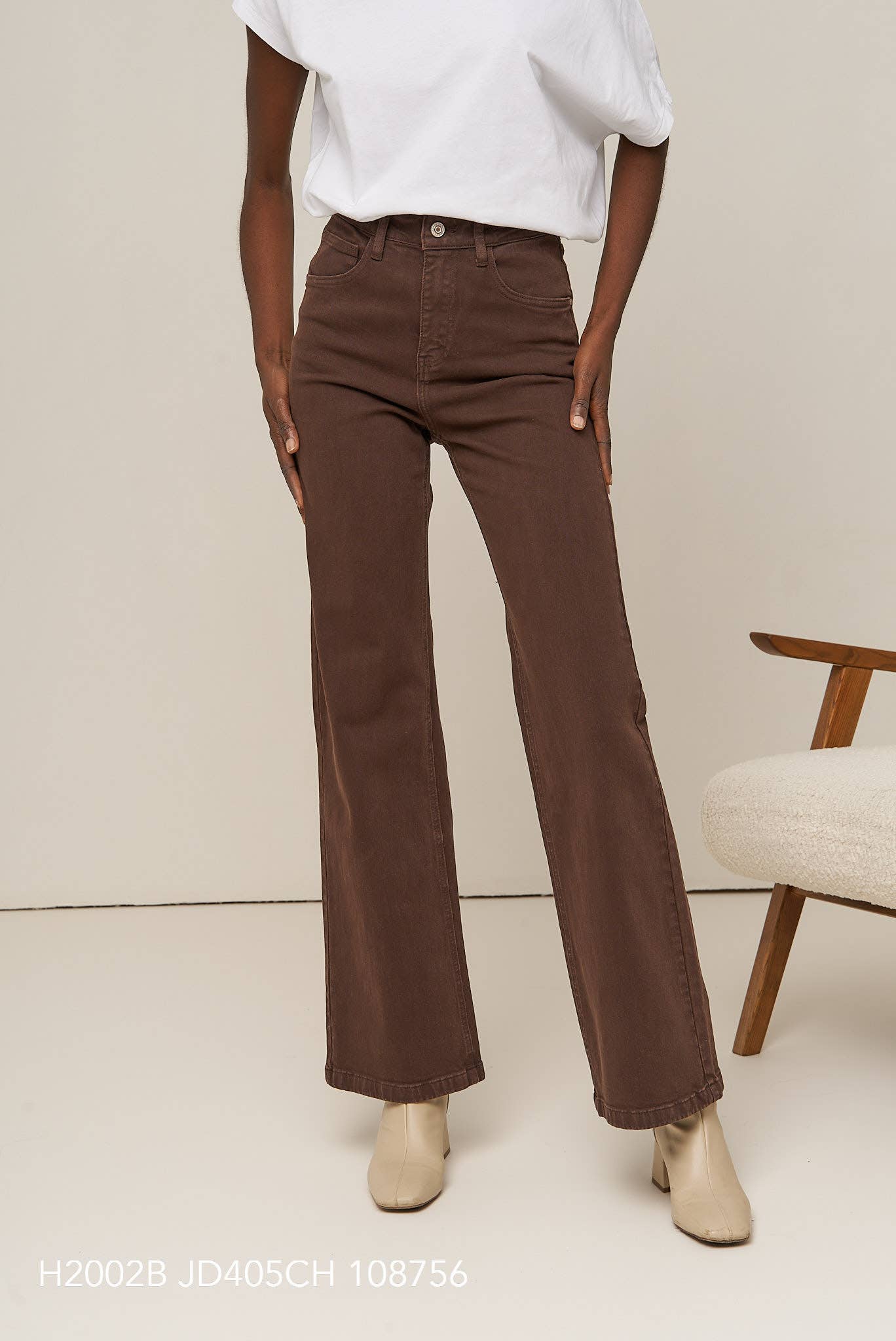 Oraije Paris - Vendita all'ingrosso Jeans - Donna - Jeans Barbara a gamba larga58