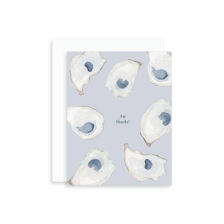 Korynne and Company - Wholesale Everyday Greeting Card - Aw Shucks! Oyster Greeting Card3