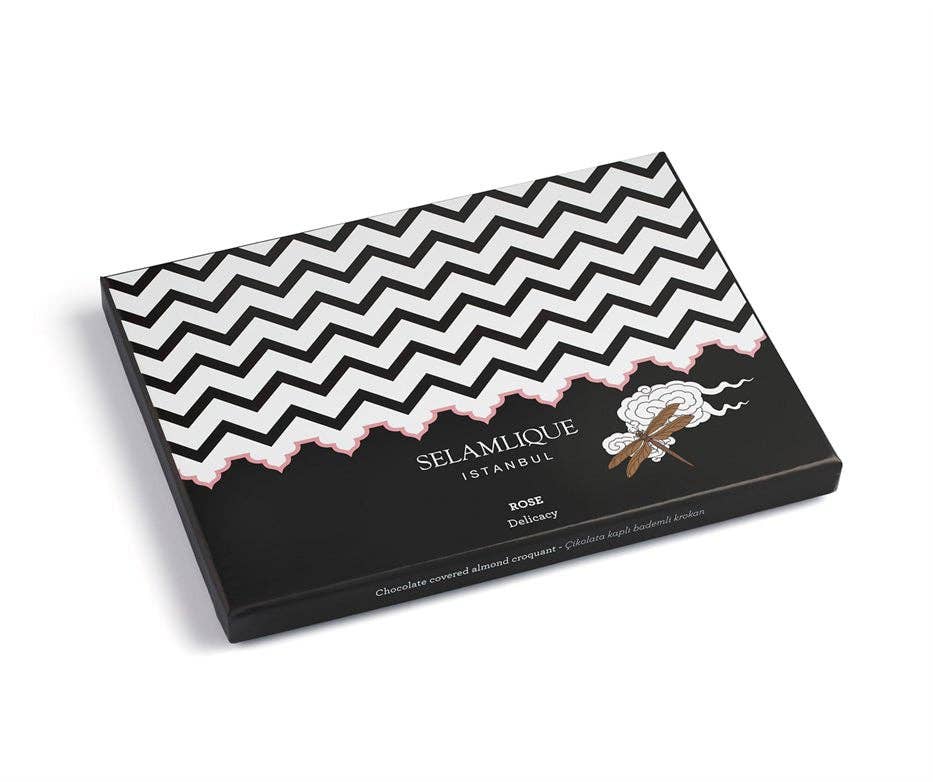Aladdin - Wholesale Chocolate-covered sweets - Selamlique Rose Delicacy - Chocolate Covered Almond Croquants5