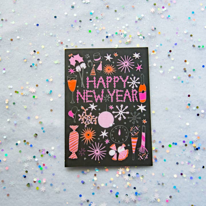 Happy New Year for wholesale by Normandie Illustration