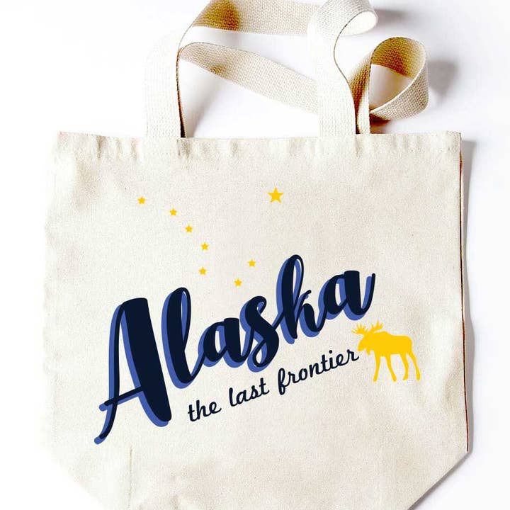 Bolsa Alaska Nickname Frontier para venta al por mayor de Potluck Press