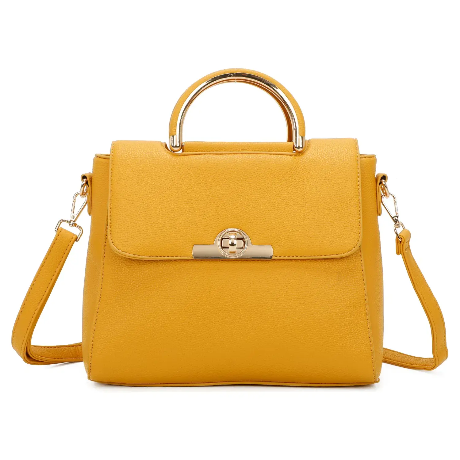 Superbia - Wholesale Top Handle Bag - Women's - Superbia Medium Size Front Clasp Opening Top Handle Bag  7