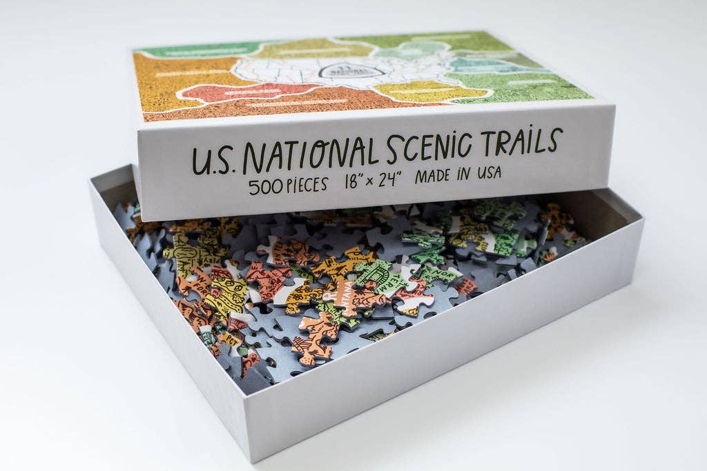 Brainstorm - Wholesale Puzzle - Adult - 11 U.S. National Scenic Trails Puzzle4