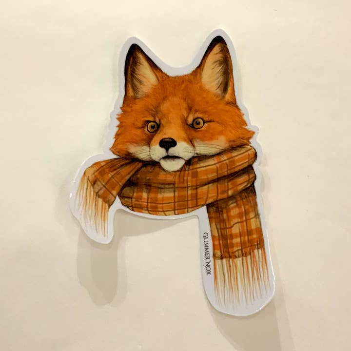 Glimmer Nox - Wholesale Sticker - Pippin Foxington Vinyl Sticker 0