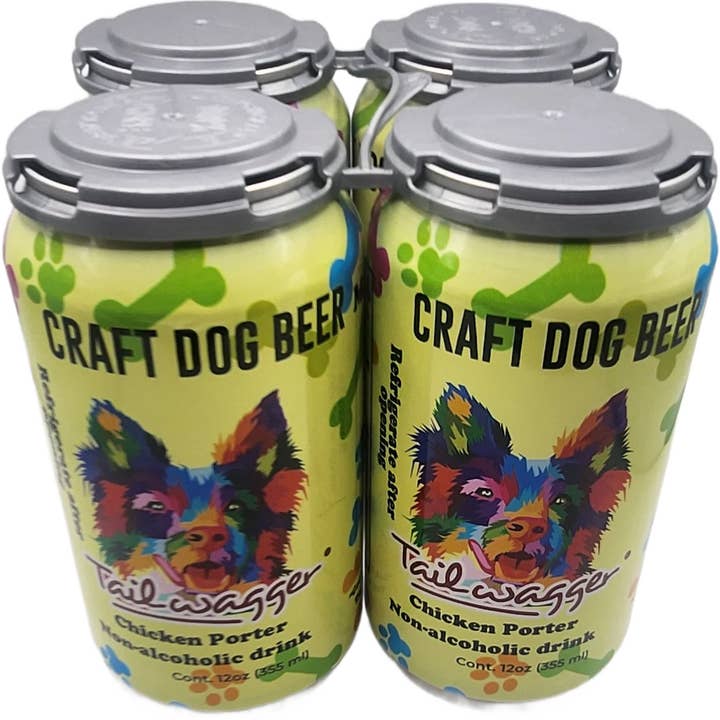 Chicken Porter Dog Beer for wholesale by Tailwagger Dog Beer