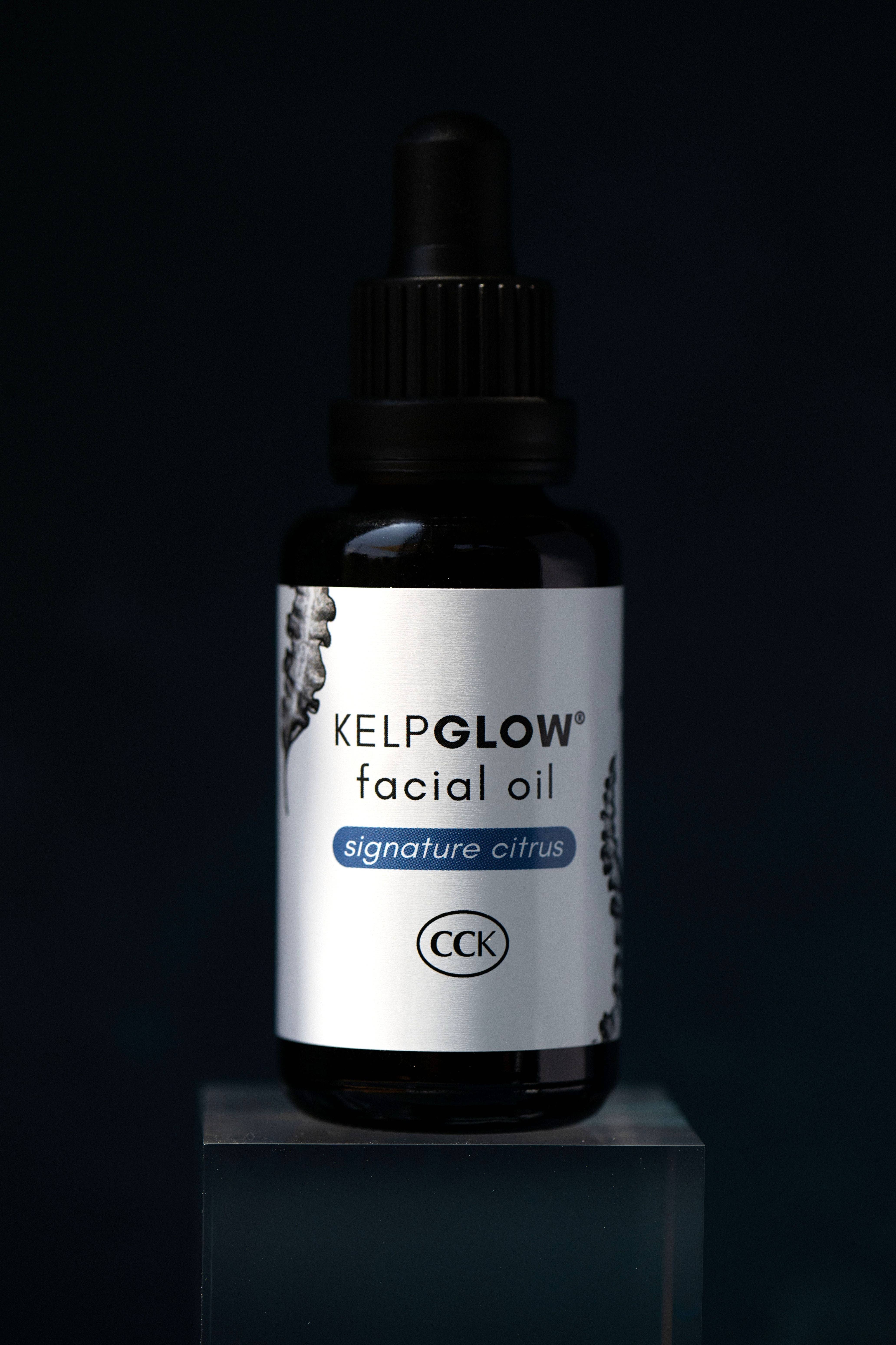 Cold Current Kelp - Wholesale Facial Oil - KelpGlow® Facial Oil (Signature Citrus) - 1 fl oz (30ml)3