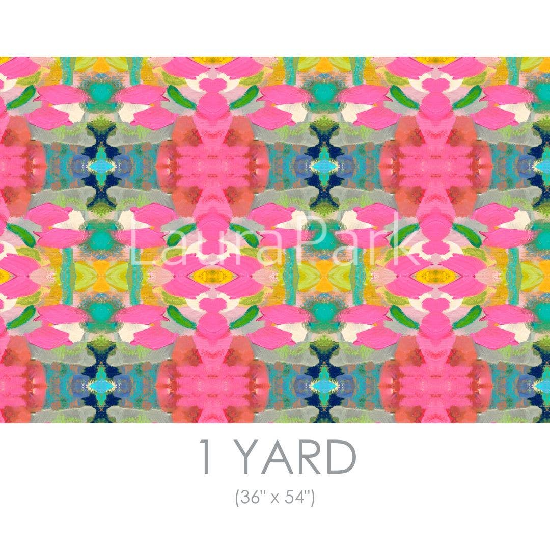 Laura Park Designs – wholesale Fabric – Pink Paradise Sample Swatch1