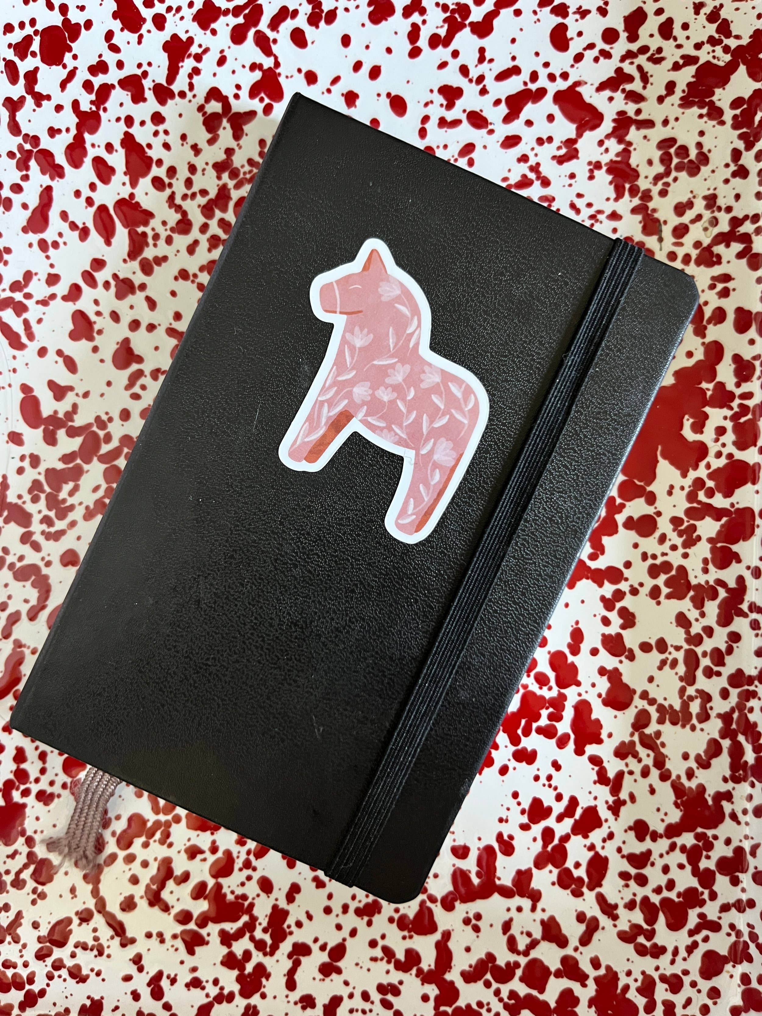 Claspy Creates - Wholesale Sticker - Dala Horse Mini Vinyl Sticker2