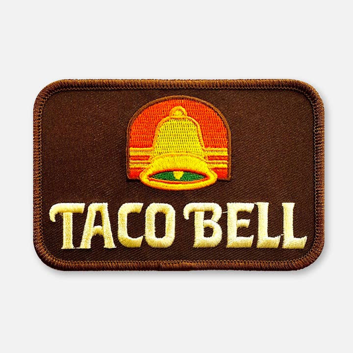 Webig Moto Company - Vendita all'ingrosso Toppe - TOPPA TACO BELL VINTAGE DI PICCOLE DIMENSIONI0