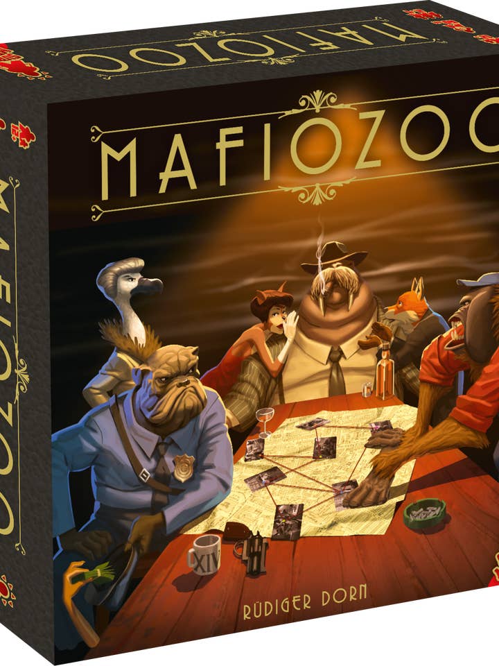 Mafiozoo - Versão em inglês - Jogo de tabuleiro por atacado de Super Meeple