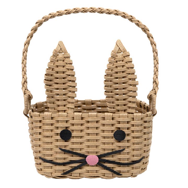Recycled Paper Bunny Shaped Basket | Easter Basket | for wholesale by Talking Tables USA