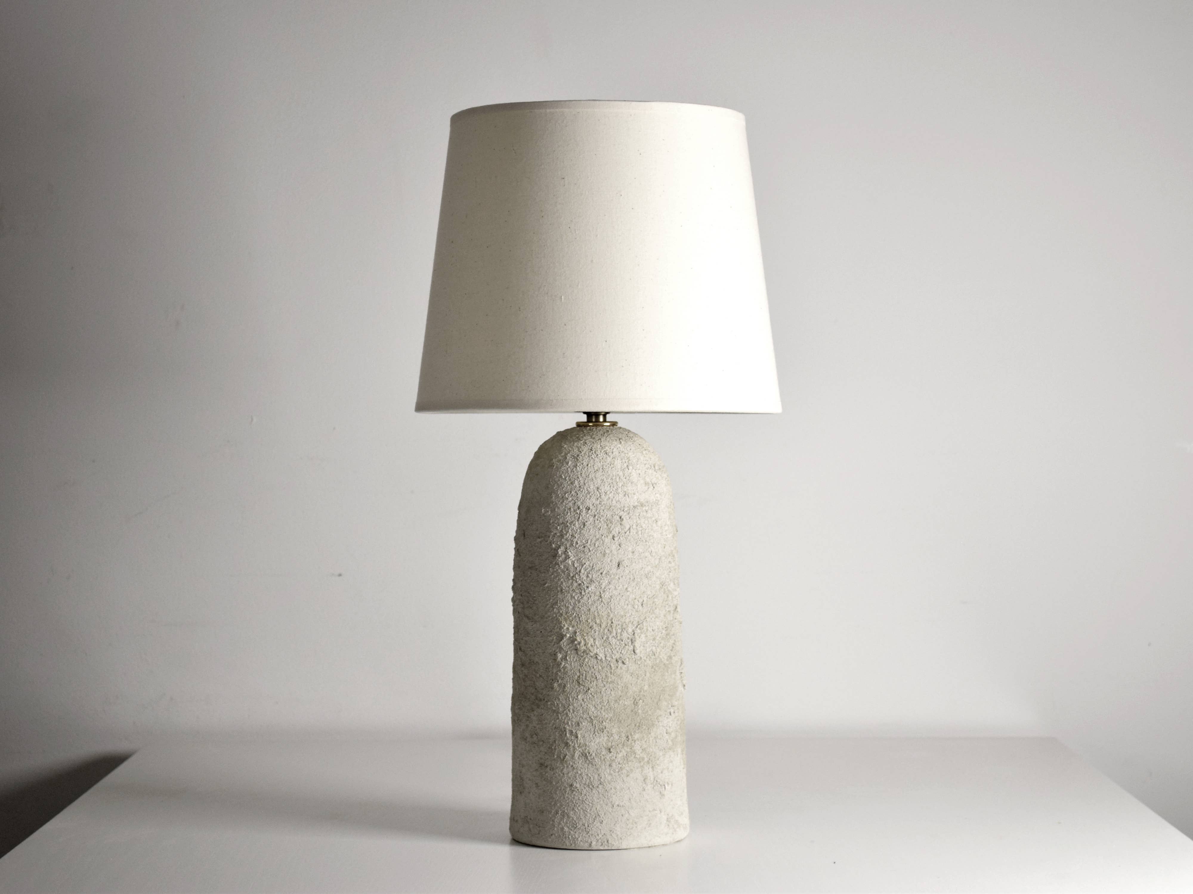 DEBARRO - Furniture | Lamps | Ceramics | Handmade - Wholesale Accent/Desk Lamp - Armona Concrete - Handmade Table Lamp3