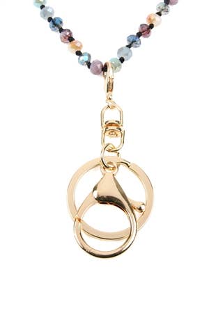 MYS Wholesale Inc - Vente Cordon à lunettes de vue / de soleil – femme - Collier Lanière Perles en verre20