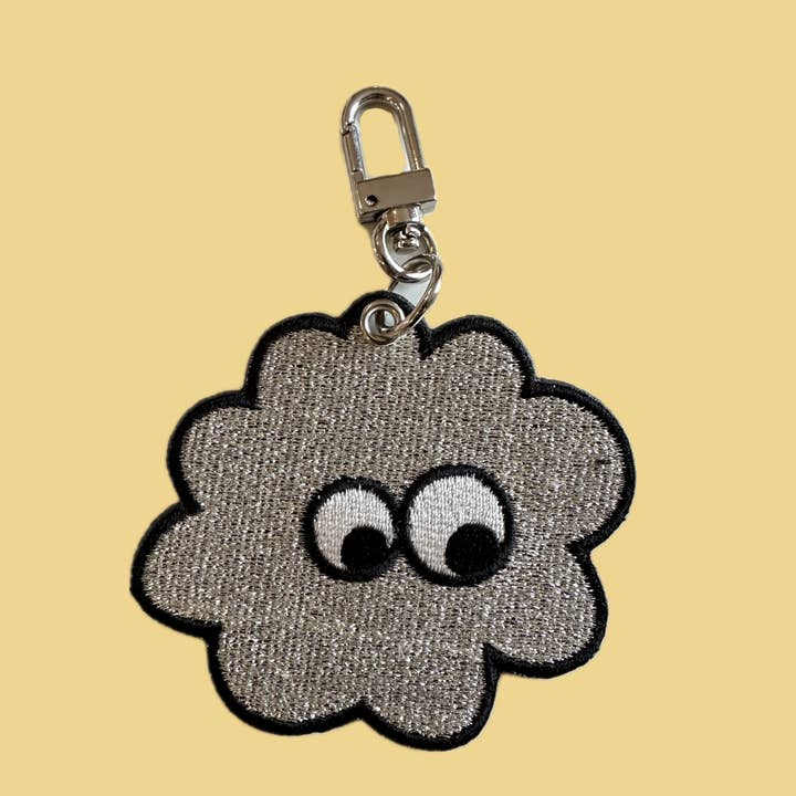Dotori Dotori - Wholesale Keychain - Unisex - Silver Cloud Keychain